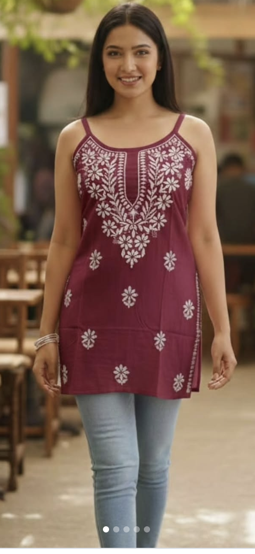 Modal Long 3D kurti
